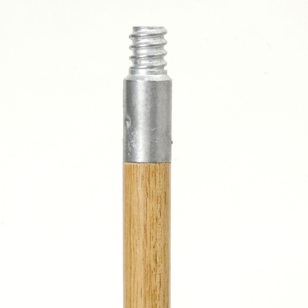 Broom handle for from home and industrial wooden 130cm Screw Threaded Connection 